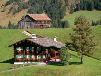 Walserhaus im Kleinen Walsertal