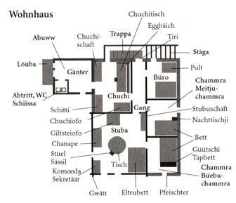 Grundriss Wohnhaus