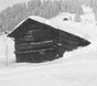 The Walser barn in Kleinwalsertal