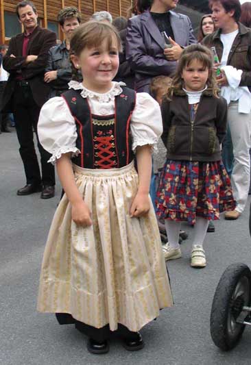 Mädchen in Galtür
