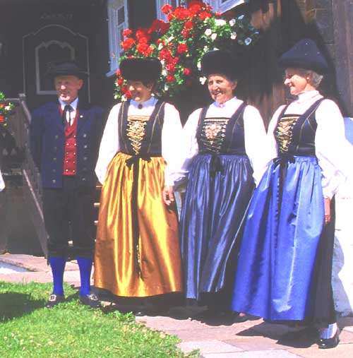 Tracht in Lech