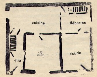 Plan de la maison.