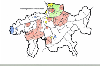 Karte Graubünden